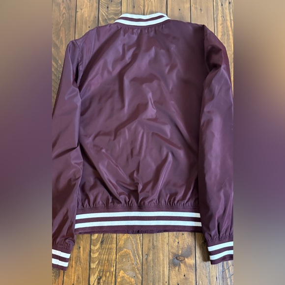 Goodfellow & Co Men's Burgundy Bomber Jacket - Picture 14 of 14